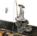 LIYAOLI Japanese Zen Fisherman Statue by LIYAOLI