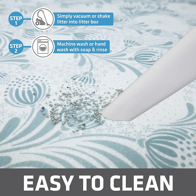 Drymate Cat Litter Box Mat, Litter Trapping Mat, Waterproof, Urine-Proof - Image 5