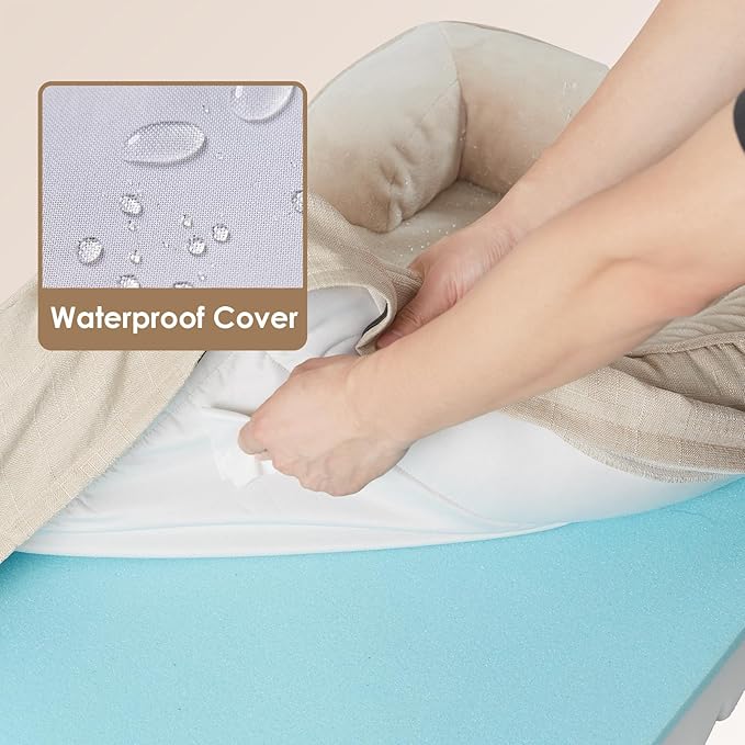 EHEYCIGA Orthopedic Dog Beds for Large Dogs, Waterproof Memory Foam Large Dog - Image 3