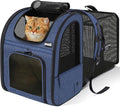 Pecute Cat Backpack Carrier Expandable, Pet Backpack by pecute