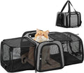 Petsfit 17" x 11" x 11" Airline-Approved Expandable Pet Carrier, 2X Square by Petsfit