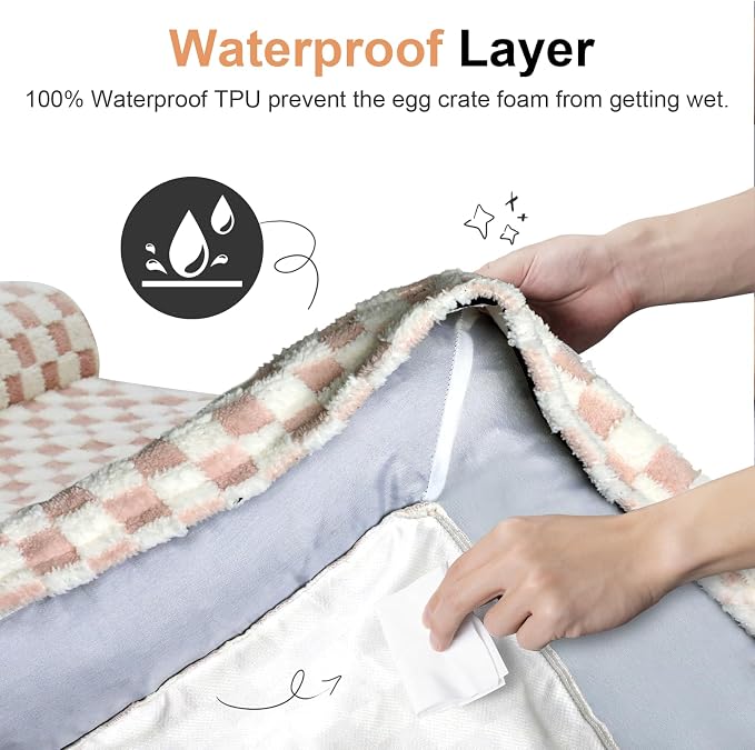 Large Dog Bed Orthopedic Washable: Beds Bolster XXL Bed Big XLarge Dogs Egg - Image 4