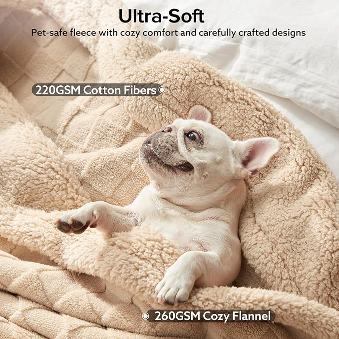 GASUR Waterproof Dog Blankets for Large Medium Dogs, Dog Blanket for Couch Bed - Image 4