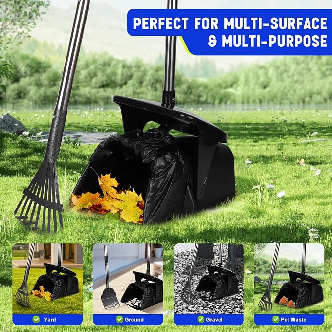 39.8'' Long Handle Dog Pooper Scooper - Image 6