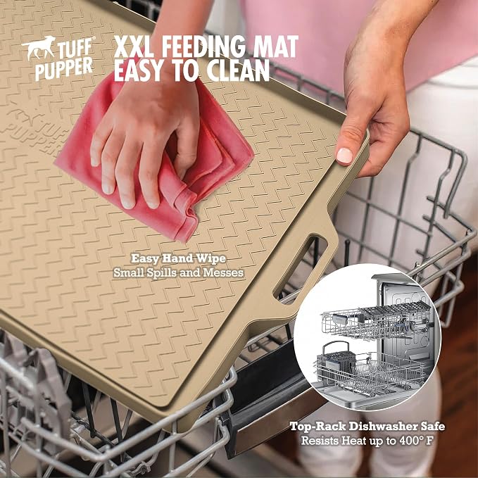 Tuff Pupper 36x24 XXL Dog Feeding Mat - Image 7