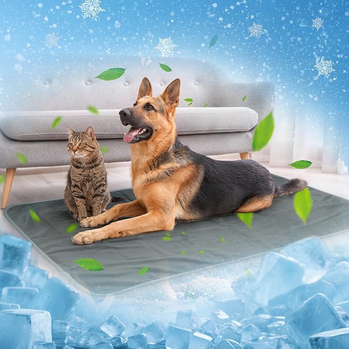 Kritter Planet Waterproof Cooling Dog Mat, Soft Pet Blanket by KritterPlanet
