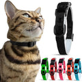 OutdoorBengal Black Cat Collar Breakaway, Soft Padding by OutdoorBengal