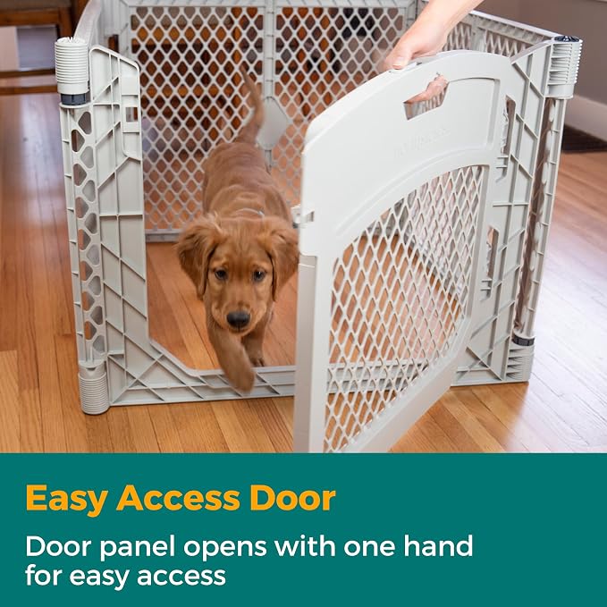 MyPet North States Petyard Plus: 3 Ft. Wide Folding Dog Playpen Indoor or - Image 3