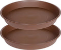2 Pack of Plant Saucer 19", 2.3" Depth, 18 19 inch Plant Tray Saucer, Plant Dish by Bleuhome
