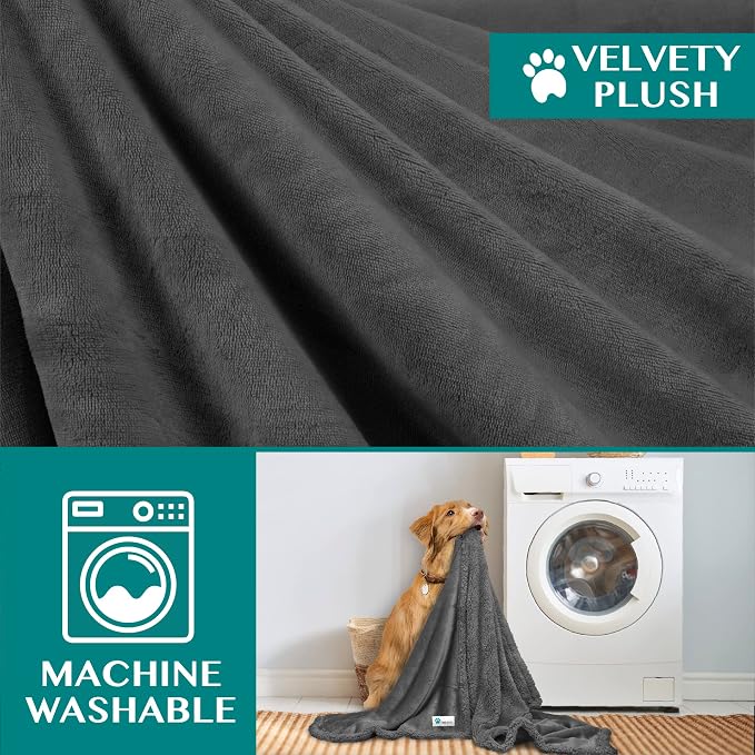PetAmi Dog Blanket for Medium Large Dogs, Pet Bed Blanket Cat Puppy Kitten - Image 6
