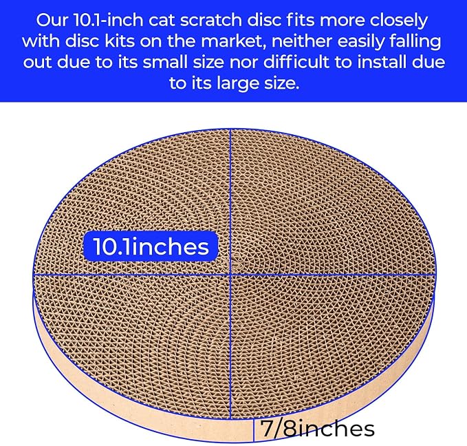 Round Cat Scratcher Refill - Image 2