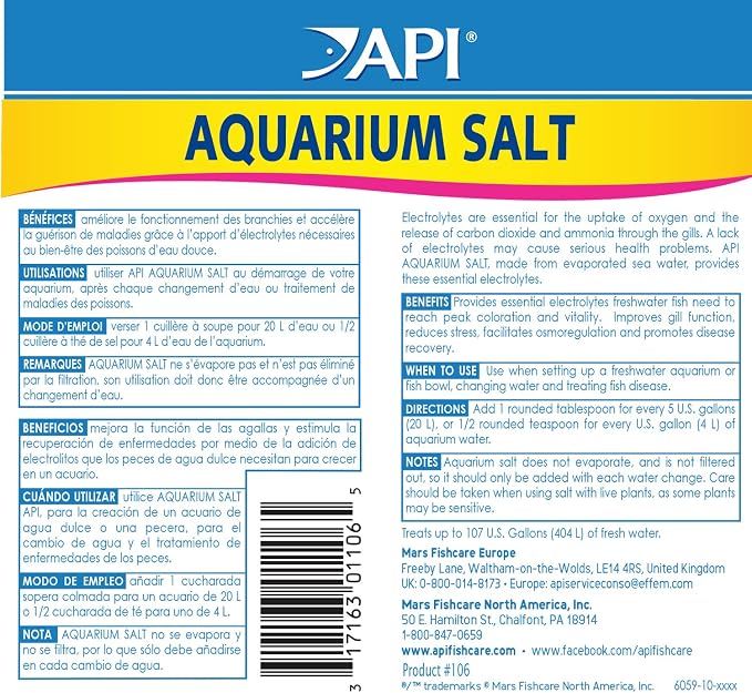 API Aquarium Starter Bundle Pack: One API QUICK START 16 oz., one API STRESS - Image 5