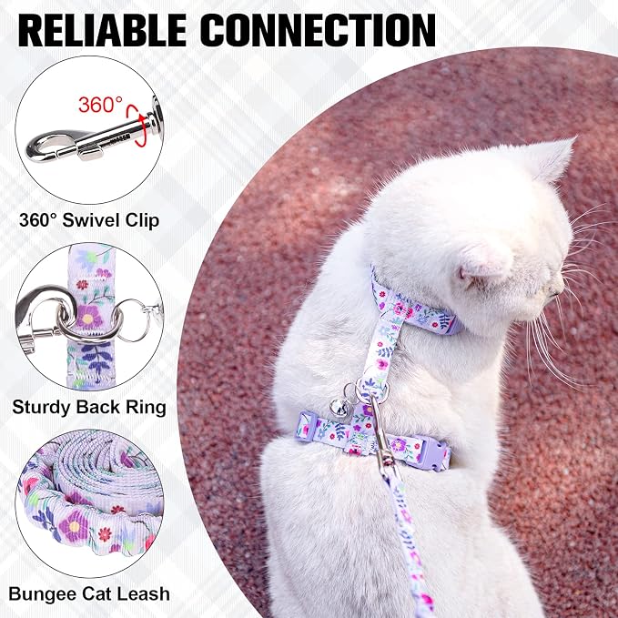 BEAUTYZOO Cat Harness and Leash Set Escape Proof - Image 4