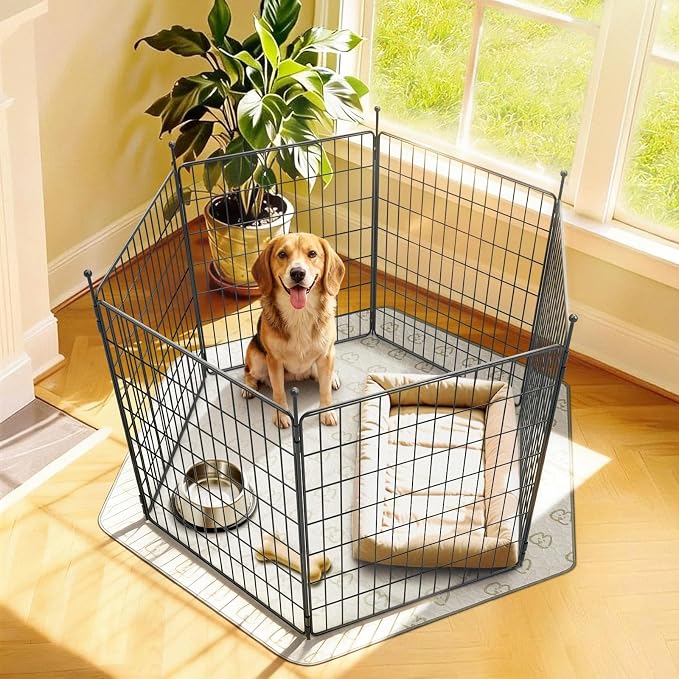FXW MiniPaws Unleashed Dog Playpen, Expandable & Portable Design - Image 2