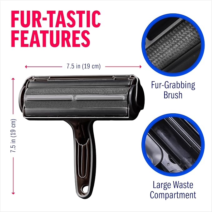 ChomChom Roller Pet Hair Remover – Original Size Reusable Lint Roller - Image 8