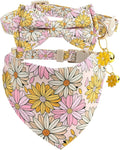 Faygarsle 2 Pack Floral Cat Collar Set by Faygarsle
