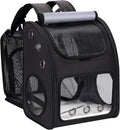 Cat Backpack Carrier, Expandable Pet Carrier Backpack by COVONO