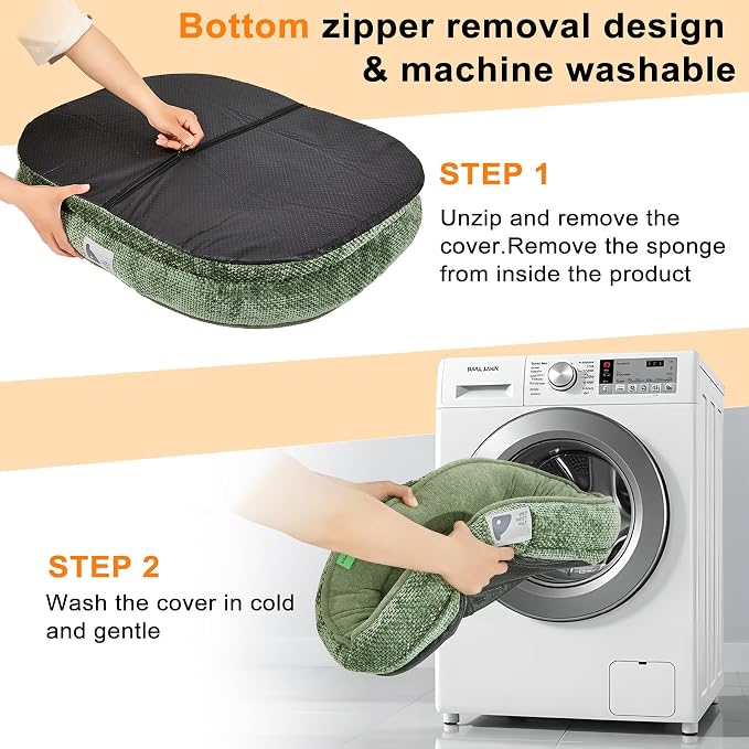Orthopedic Cat Bed for Puppy & Kitten, Cat Sofa Bed - Image 6