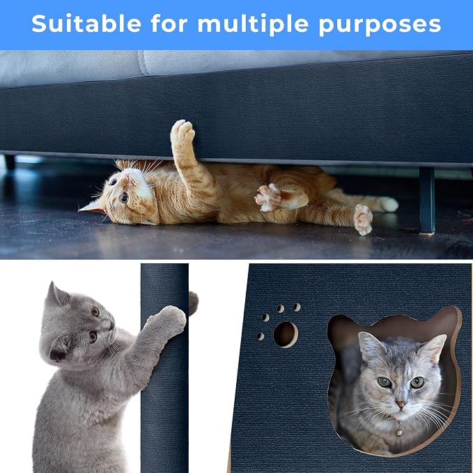 Cat Scratch Furniture Protector Couch Protector from cat Claws Self-Adhesive - Image 4