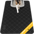 Cat Litter Mat Litter Trapping Mat, Less Waste Cat Litter Box Mat, Soft on by Conlun