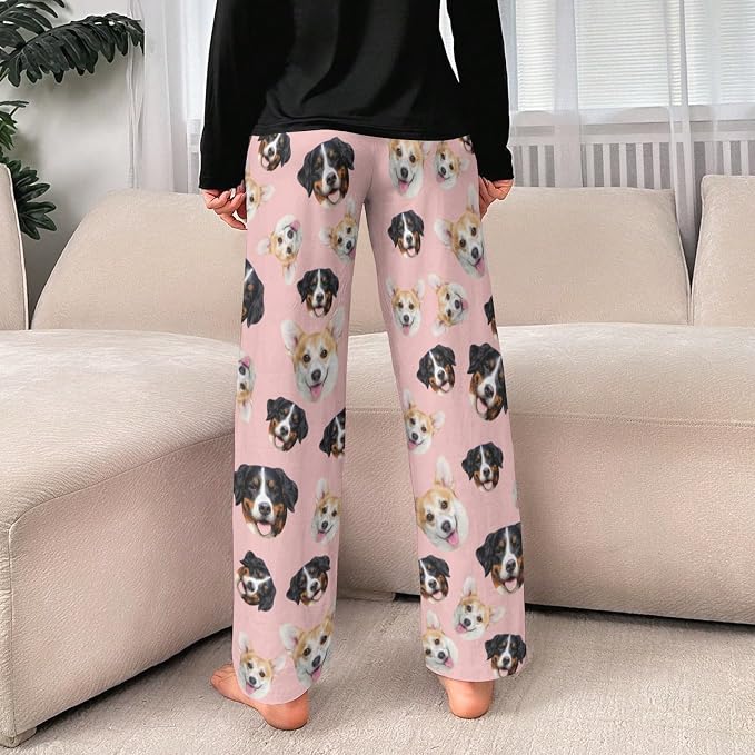 Custom Pajamas Pants with Photo - Image 5