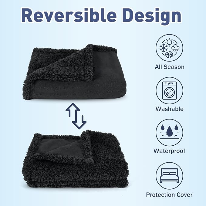 Kritter Planet Waterproof Bed Blanket - Image 2