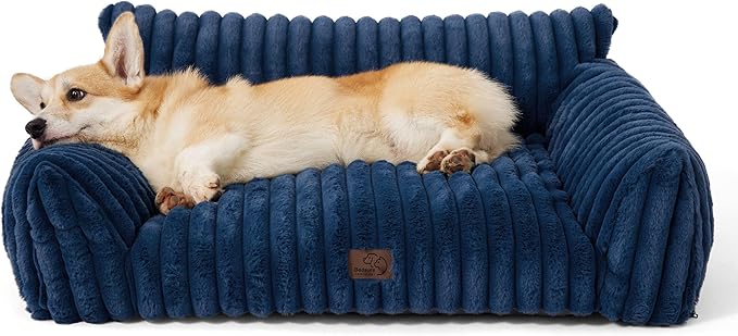 Bedsure ComfyFleece™ Cute Dog Couch by BEDSURE