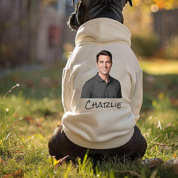 Personalized Name Dog Hoodie, Print Hoodies Pets Name, Custom Pet Memorial - Image 2