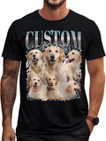 Custom Bootleg Rapper Graphic Tees Shirt – Retro 90s Vintage Style, by GLOXO