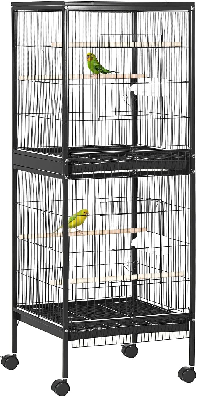 PawHut Large Bird Cage with 1.7 ft. Width by PawHut