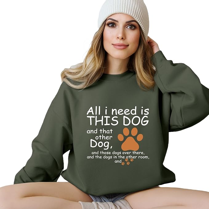 Custom Dog Mom Shirt for Women Pet Ears Sweatshirt - Image 6