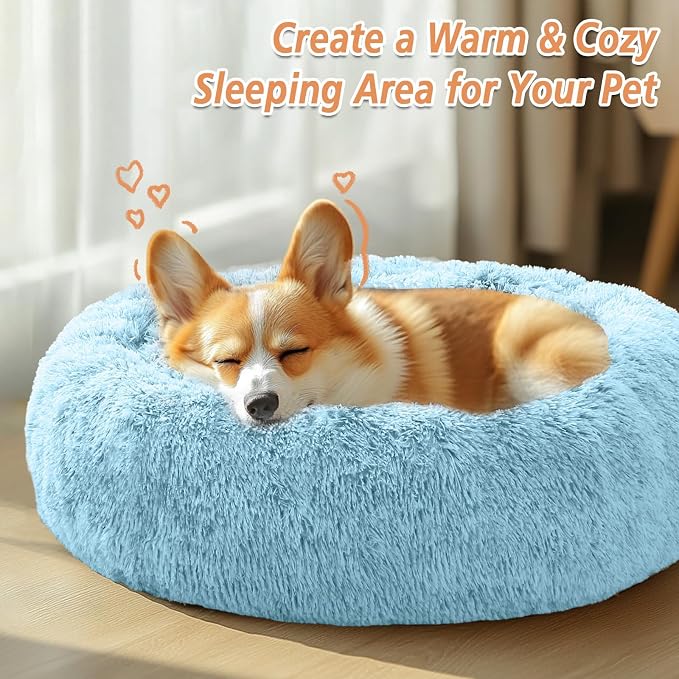 JOLLYVOGUE Calming Dog Bed for Small Dogs - Image 4