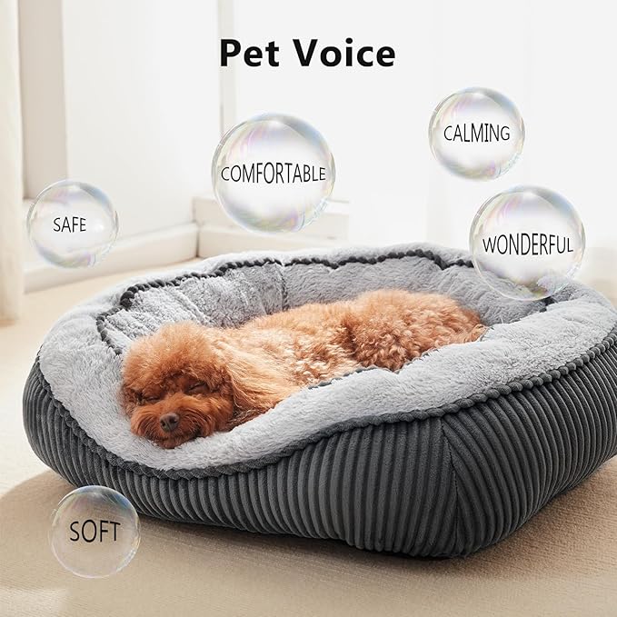 SIWA MARY Medium Dog Beds for Medium Small Dogs Washable, Rectangle Dog Bed - Image 3
