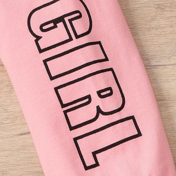 Toddler Baby Girls Clothes Long-sleeve Tie Dye Hoodie Sweatshirt Pants Hooded - Image 3