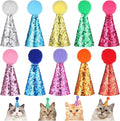 10PCS Small Party Hats for Stuffed Animals, Mini Birthday Hats for Stuffed by Unknown