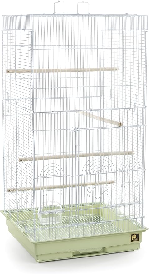 Prevue Pet Products SPECONO1818H-SG Tall Tiel Cage, Sage Green by PrevuePetProducts