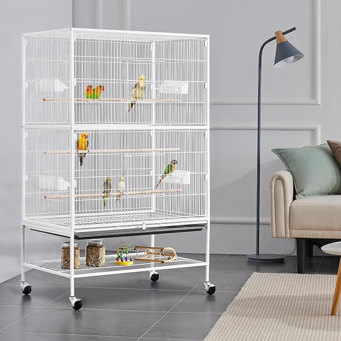 Yaheetech 52inch Bird Cage Extra Large Parakeet Parrot Cage - Image 2