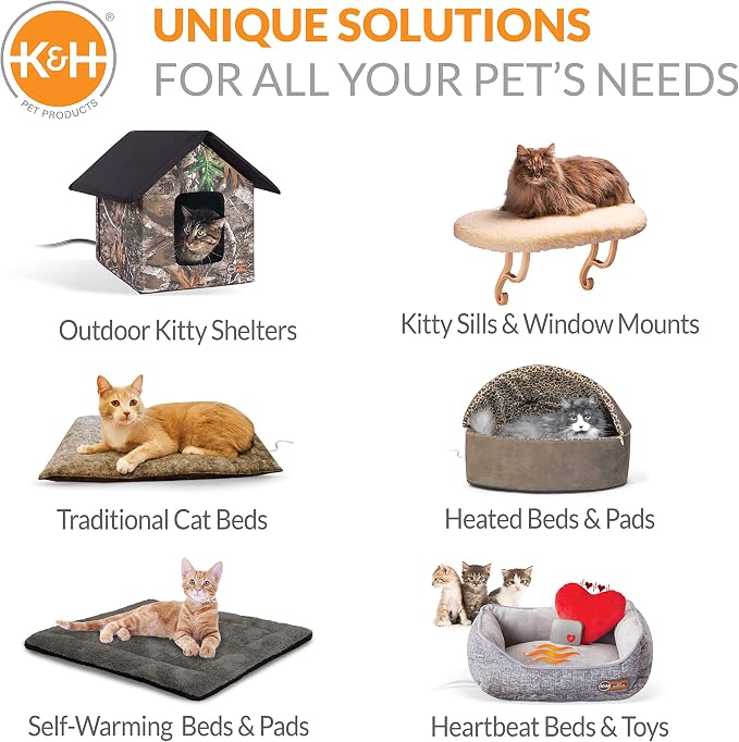 K&H Pet Products EZ Mount Cat Window Perch Kitty Sill Scratcher Cradle - Image 9