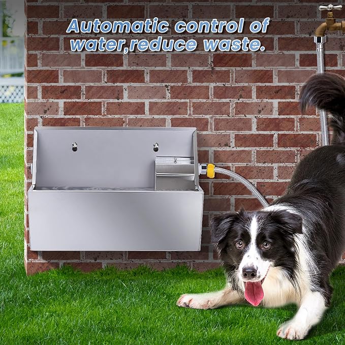 Automatic Water Dispenser for Dog, 2.1 Gallon Dog Water Bowl Dispenser for - Image 5