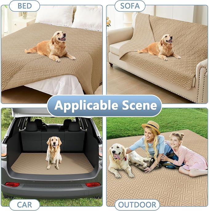hyha Waterproof Dog Blanket, Soft Dog Bed Cover Pet Blankets, Waterproof Sofa - Image 6