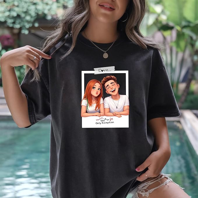 Custom Bootleg Rap Tee, Personalized Girlfriend Vintage Graphic T-Shirt - Image 7