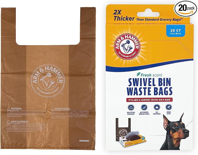 Arm & Hammer Heavy Duty Pet Waste Bags by ARMHAMMER