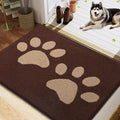 Buganda Dog Door Mat for Muddy Paws, Absorbent Dirt Trapper Washable Indoor by Buganda