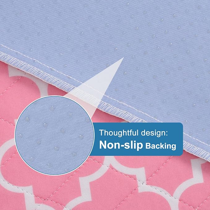 OUTCREATOR® Washable Bed Pads 34" x 56", Incontinence Mattress Protector - Image 3