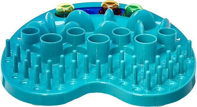 Amazon Basics Pet Activity Center and Feeder, 13.4 X 2.4 X 14.7 Inches by AmazonBasics