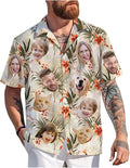 Custom Hawaiian Shirt with Face Photo Picture by GLOXO