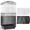 Shappy 2 Pieces Adjustable Bird Cage Seed Catcher Birdcage Cover Nylon Mesh by Shappy