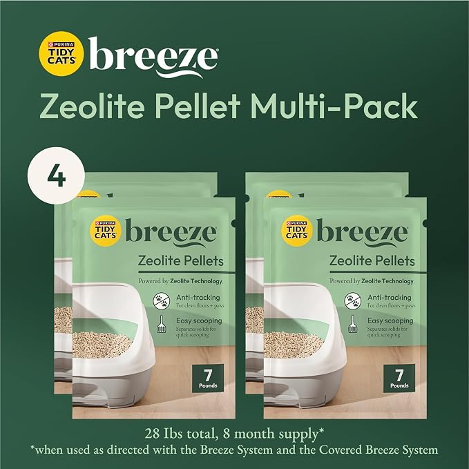 Purina Tidy Cats Litter Pellets, Breeze Refill Litter Pellets in Recyclable Box - Image 3