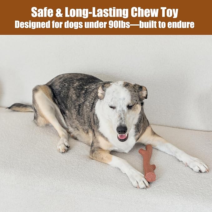 SPOT Bam-Bones Plus Branch -Bamboo Fiber & Nylon, Durable Long Lasting Dog Chew - Image 5