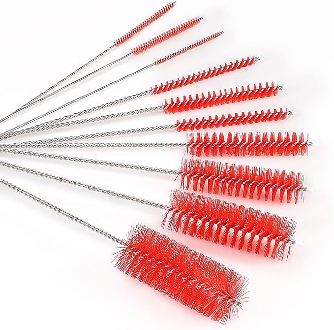 CiaraQ Bottle Cleaning Brushes, 8 Inch Nylon Tube Brush Set, Cleaner - Image 6